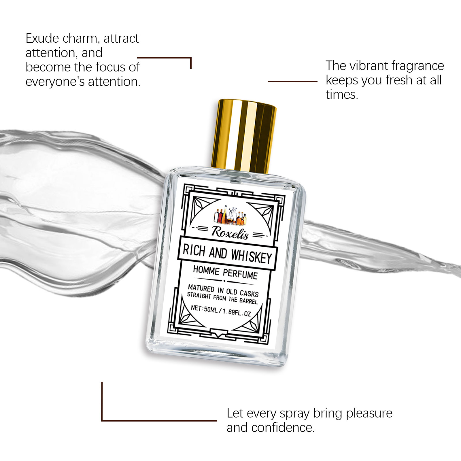 Perfume Masculino Roxelis 50ml - Perfume Fragrance Tous avaliação e preço